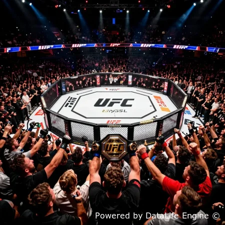 UFC 324 все бои - смотреть онлайн в прямом эфире 25.01.2026 видео обзор